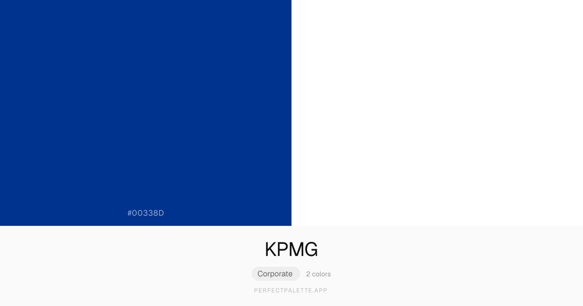 KPMG — Explore Palette | Perfect Palette