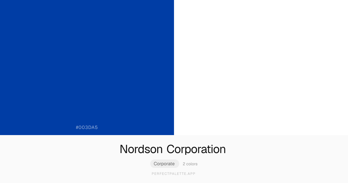Nordson Corporation — Explore Palette | Perfect Palette
